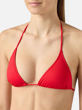 Maillot de bain triangle Leah red top 