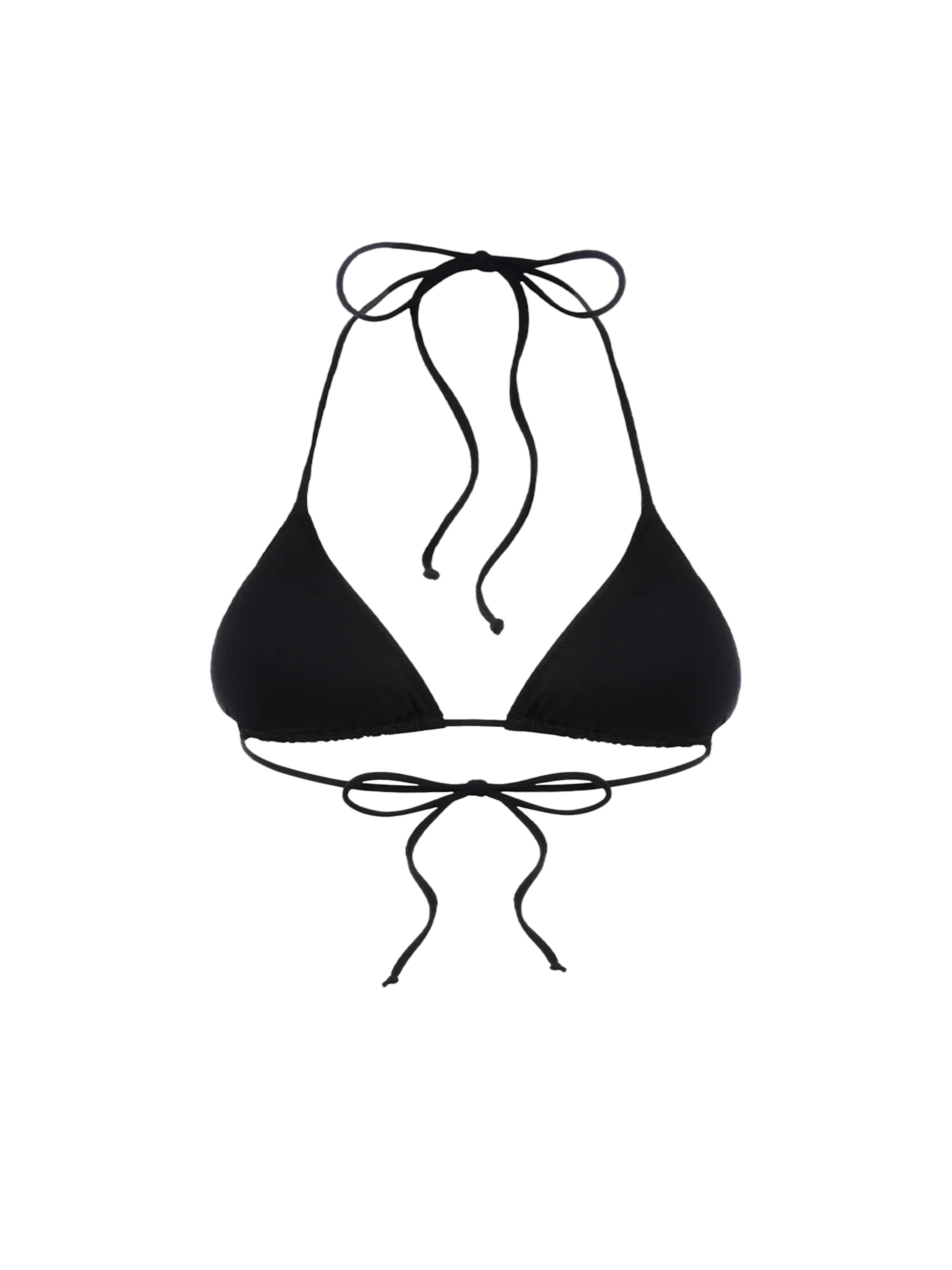 Woman black triangle top swimsuit Leah - MC2 Saint Barth
