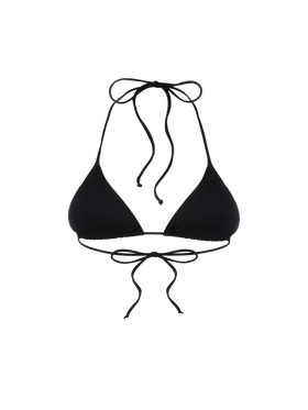 Woman black triangle top swimsuit Leah - MC2 Saint Barth