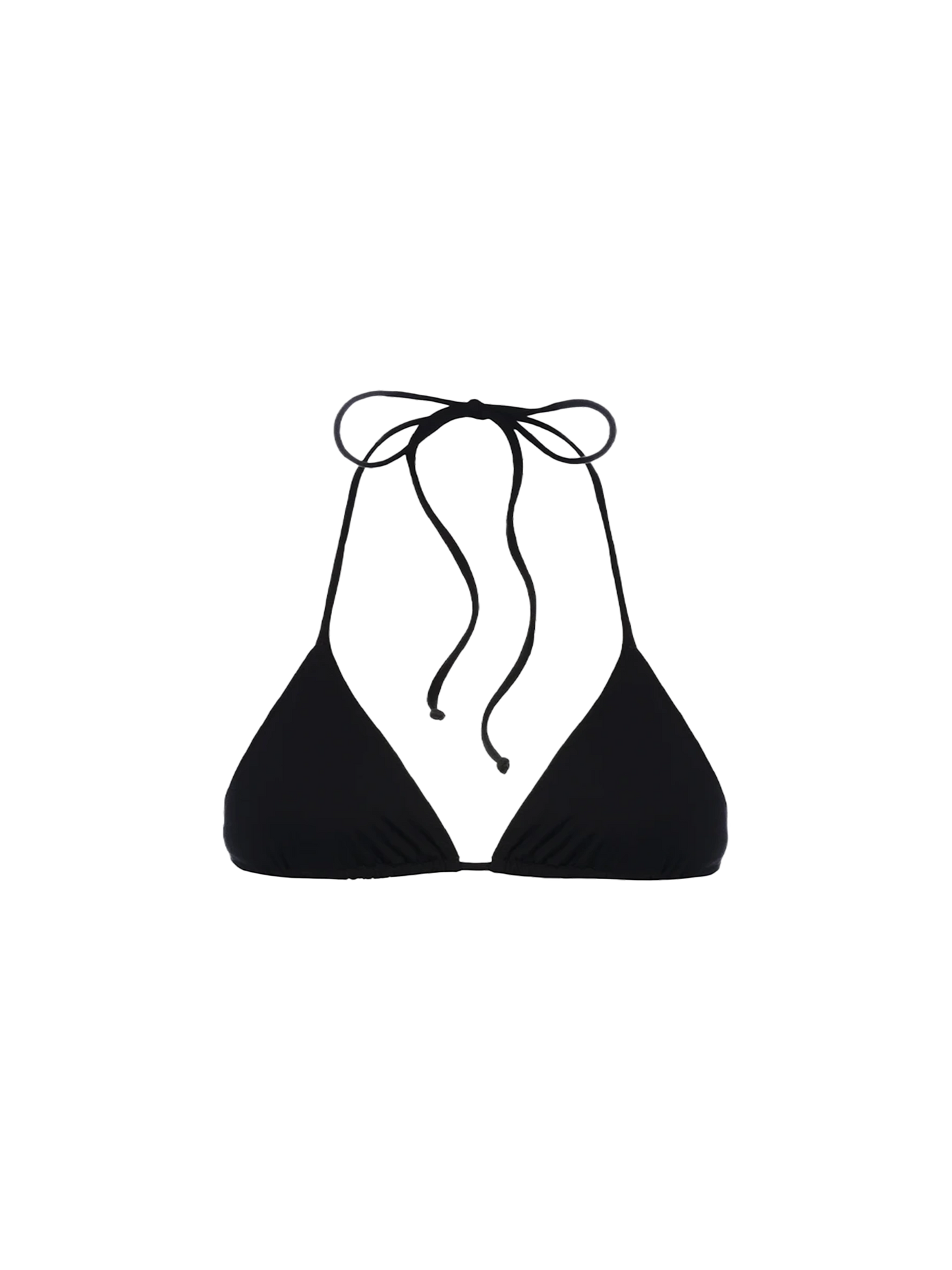 Woman black triangle top swimsuit Leah - MC2 Saint Barth