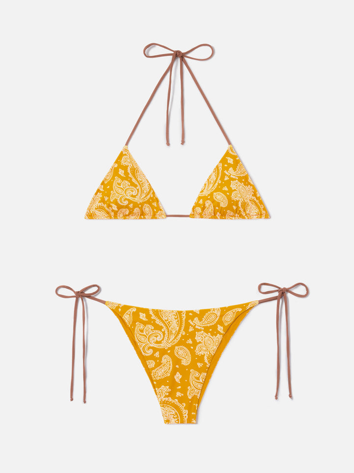Elsa Marielle bluette pattern bralette bikini
