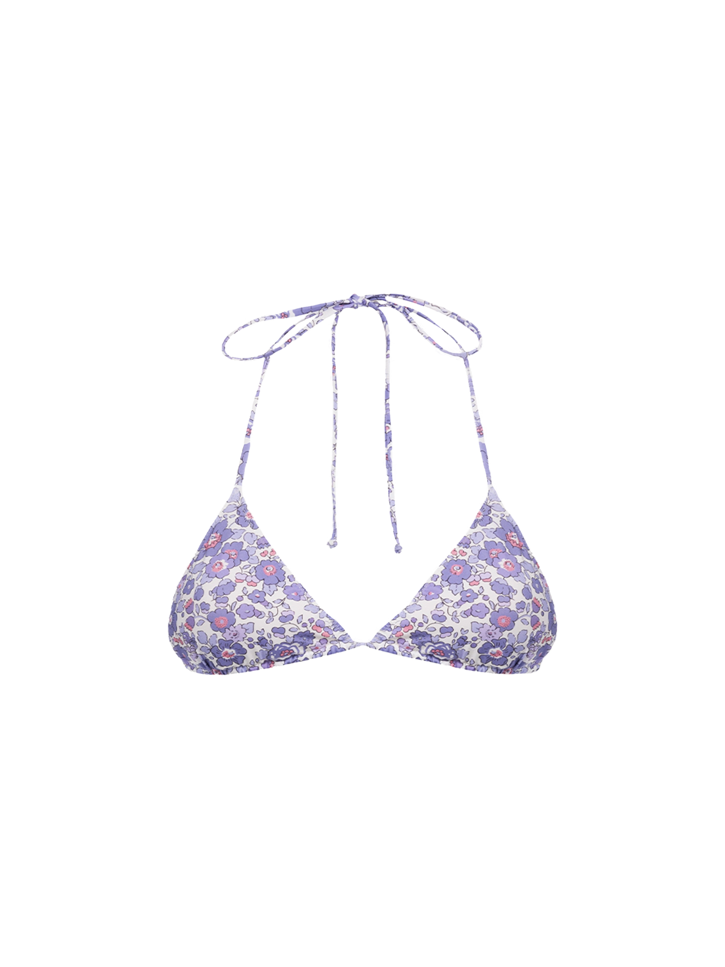 Woman Betsy triangle top swimsuit Leah | MADE WITH LIBERTY FABRIC - MC2 Saint Barth