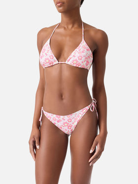 Bikini triangle femme Betsy Leah Virgo | MADE WITH LIBERTY FABRIC 