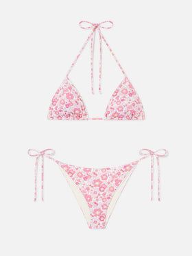 Bikini triangle femme Betsy Leah Virgo | MADE WITH LIBERTY FABRIC 