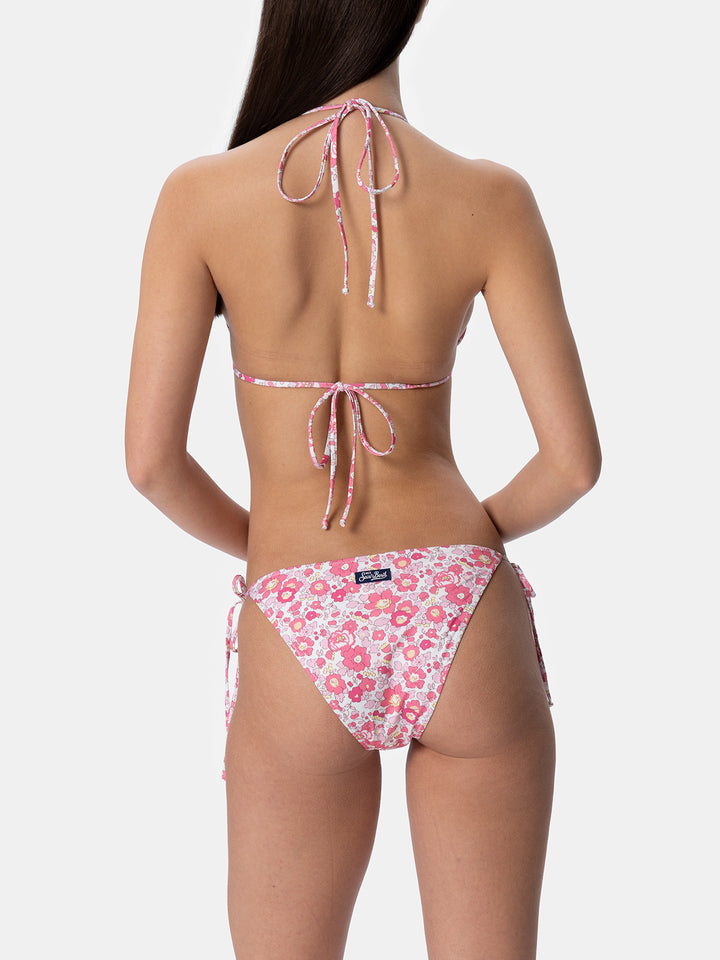 Bikini triangle femme Betsy Leah Virgo | MADE WITH LIBERTY FABRIC 