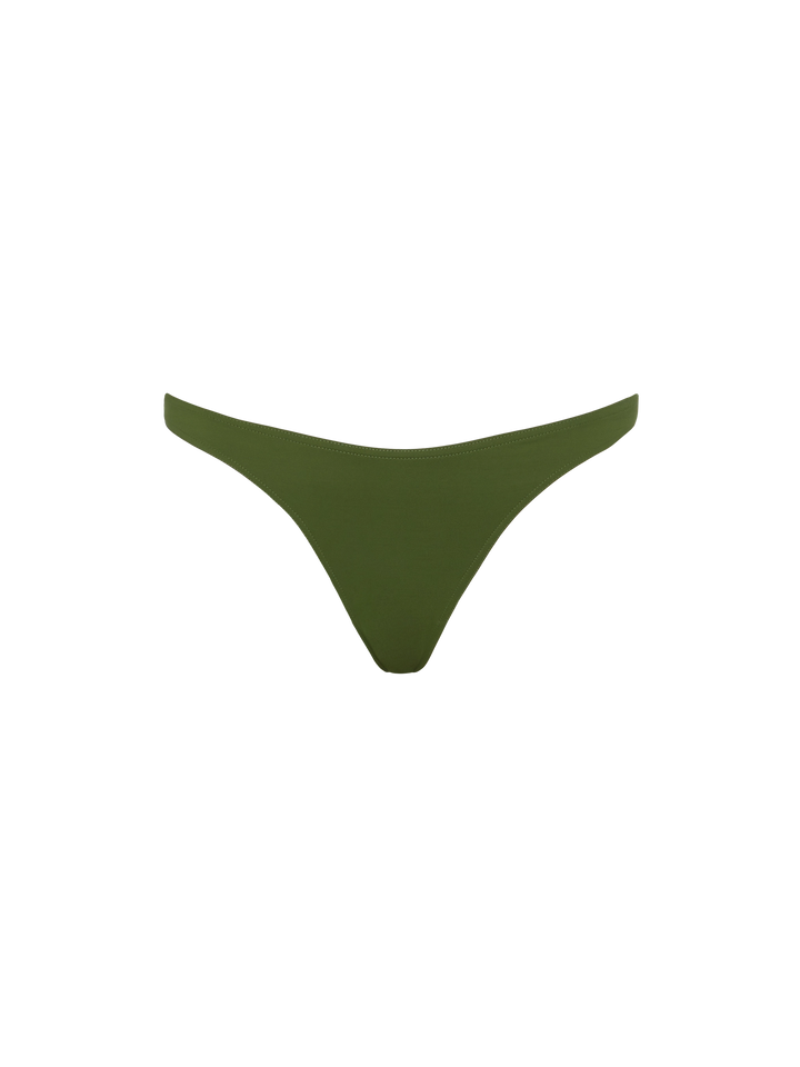 Lido military green classic swim briefs - MC2 Saint Barth
