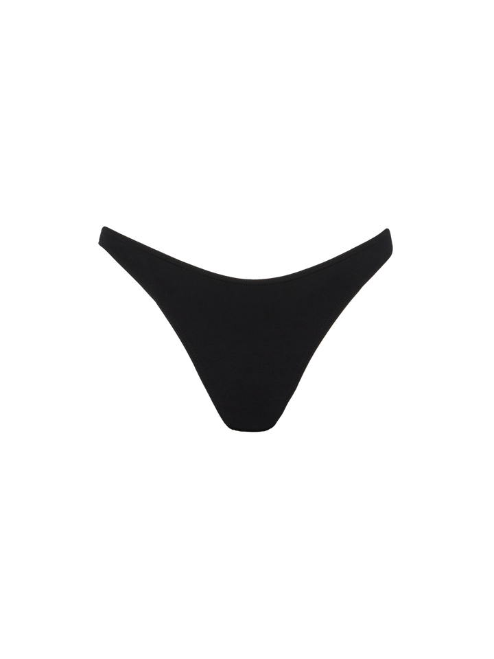 Dahlia Lido black bikini with bandeau top and classic briefs