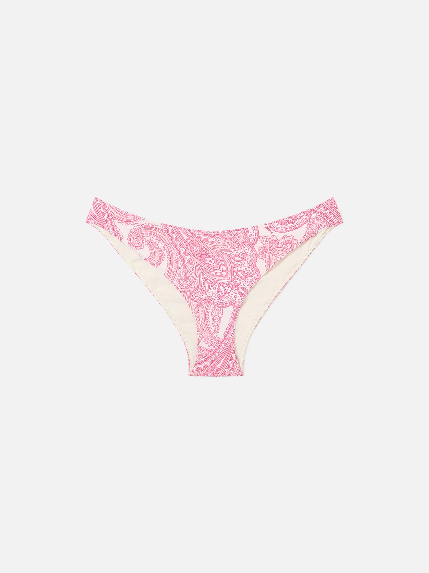 Slip de baño Lido rosa con estampado paisley 