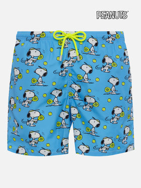 Lightweight fabric swim-shorts Lighting with Snoopy print|SNOOPY PEANUTS® SPECIAL EDITION