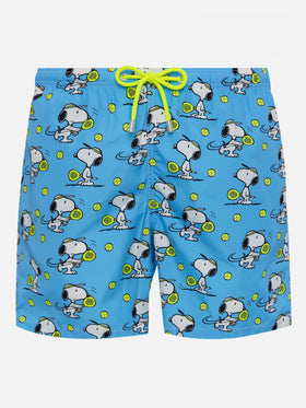 Badeshorts aus leichtem Stoff „Lighting“ mit Snoopy-Print|SNOOPY PEANUTS® SPECIAL EDITION