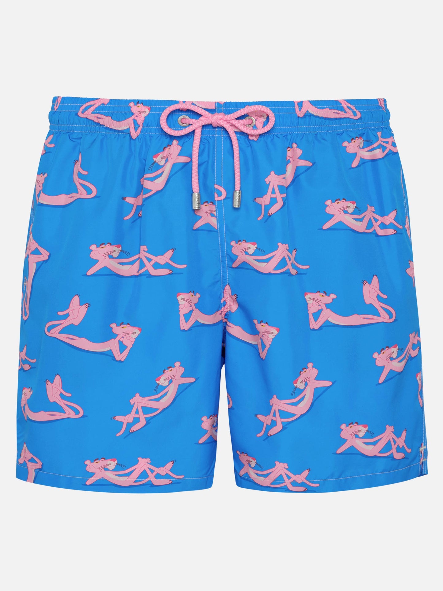 Lightweight fabric swim shorts Lighting with The Pink Panther print | THE PINK PANTHER SPECIAL EDITION