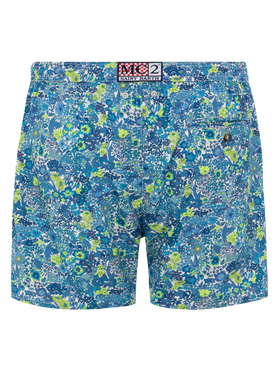 Lightweight fabric swim shorts Lighting with Margaret Annie print | MADE WITH LIBERTY FABRIC - MC2 Saint Barth