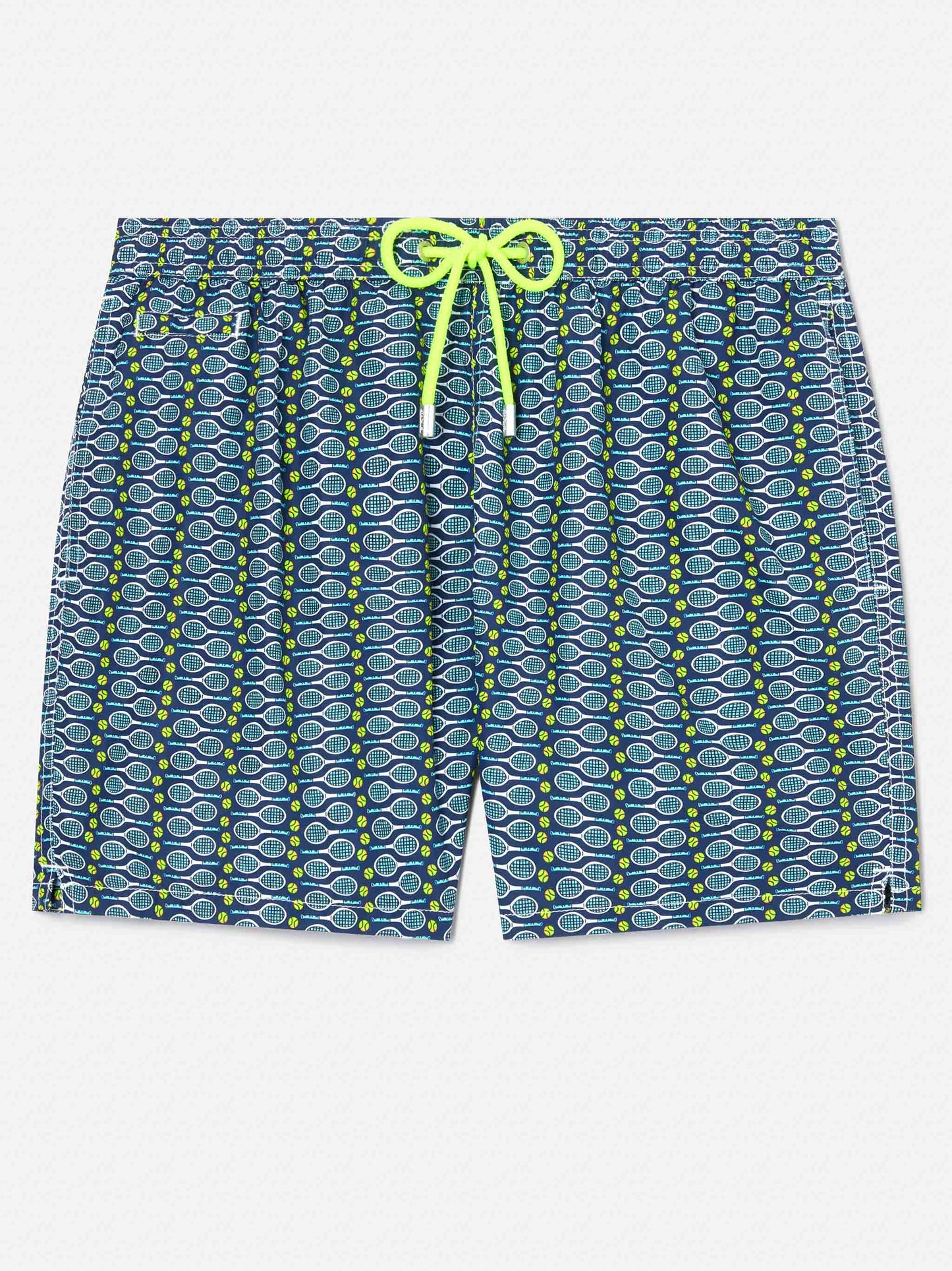 Badeshorts für Herren aus leichtem Stoff Lighting Micro Fantasy mit Tennis-Print