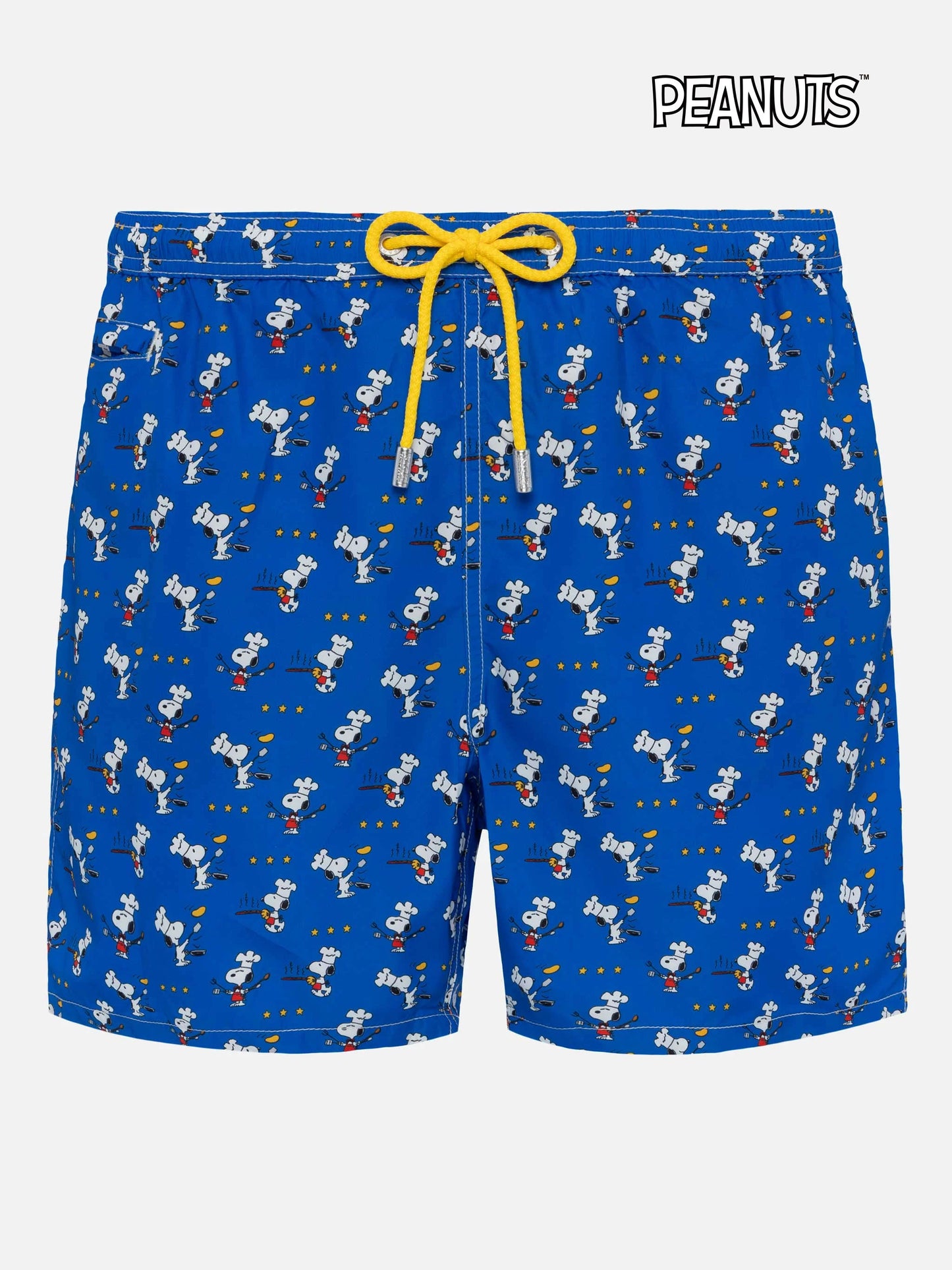 Badeshorts aus leichtem Stoff „Lighting“ mit Snoopy-Chef-Print | SNOOPY PEANUTS® SPECIAL EDITION