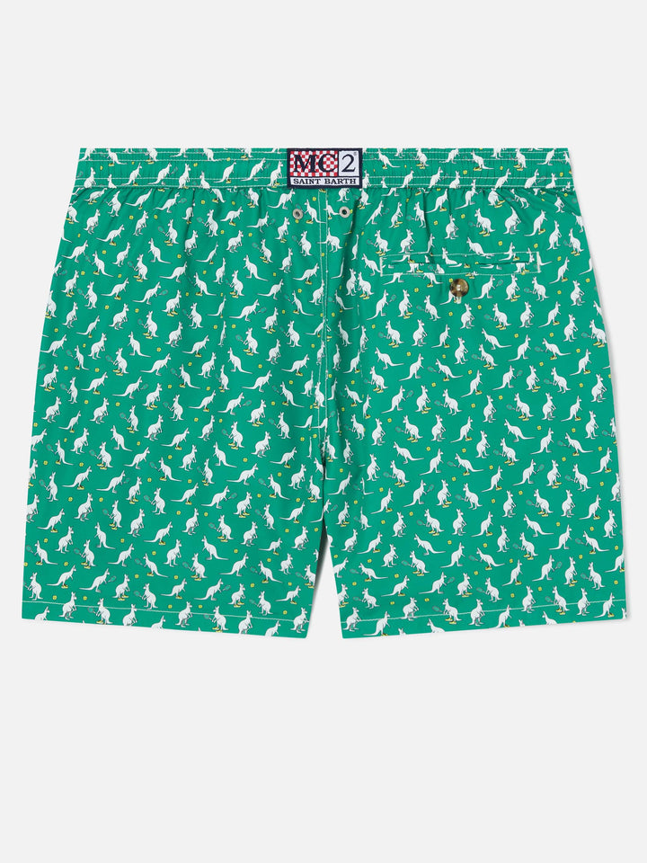 Herren-Badeshorts aus leichtem Stoff Lighting Micro Fantasy mit Känguru-Print | AUSTRALIAN BRAND SPECIAL EDITION