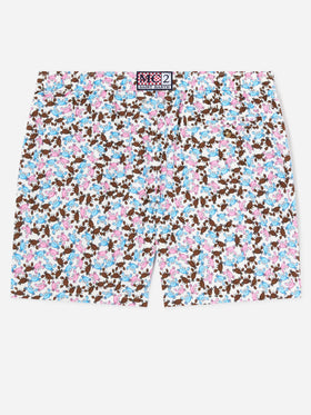 Herren-Badeshorts aus leichtem Stoff Lighting Micro Fantasy mit Krabben-Print