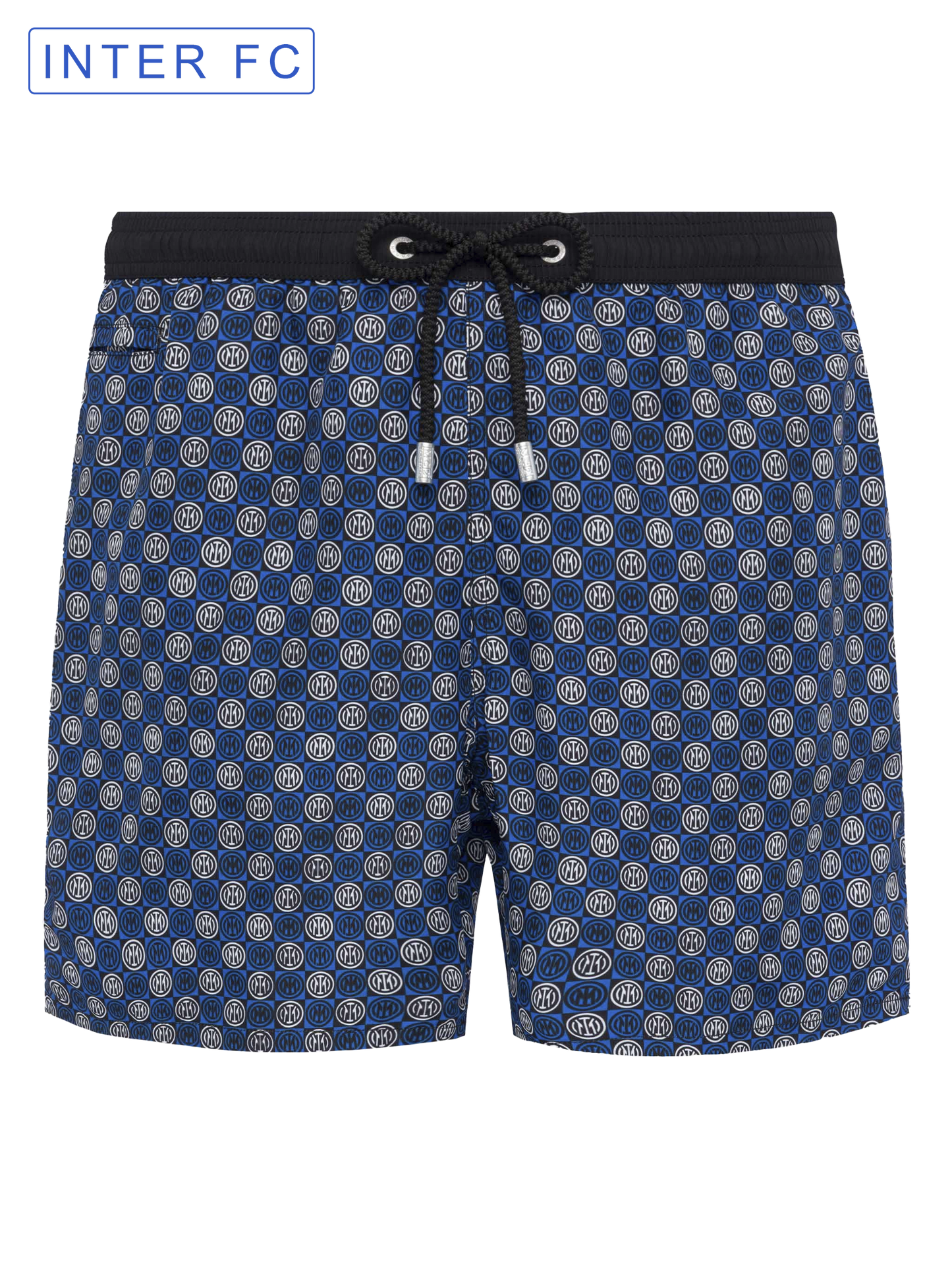 Lightweight fabric swim shorts Lighting with Inter print | INTER FC SPECIAL EDITION - MC2 Saint Barth