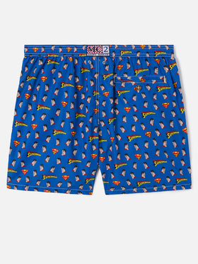 Costume mare Lighting Micro navy con stampa Superman | Special Edition