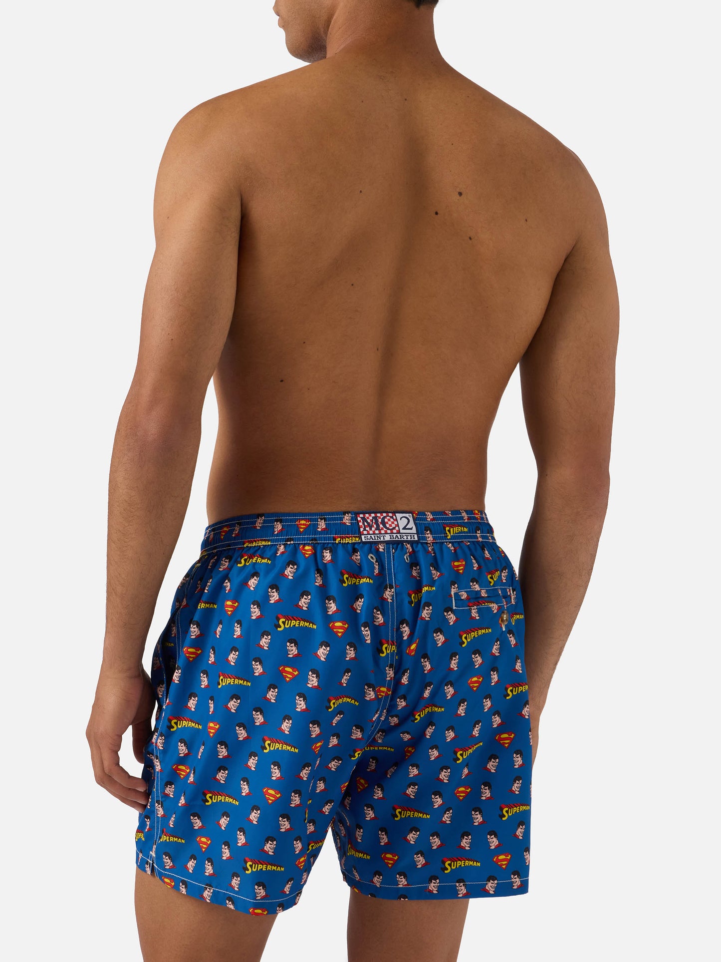 Costume mare Lighting Micro navy con stampa Superman | Special Edition