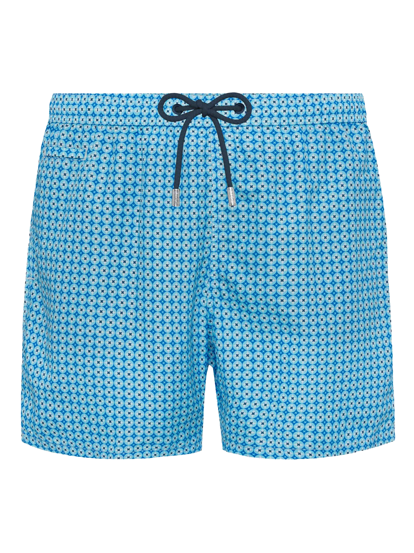 Lightweight fabric swim shorts Lighting with sporty geometric print - MC2 Saint Barth