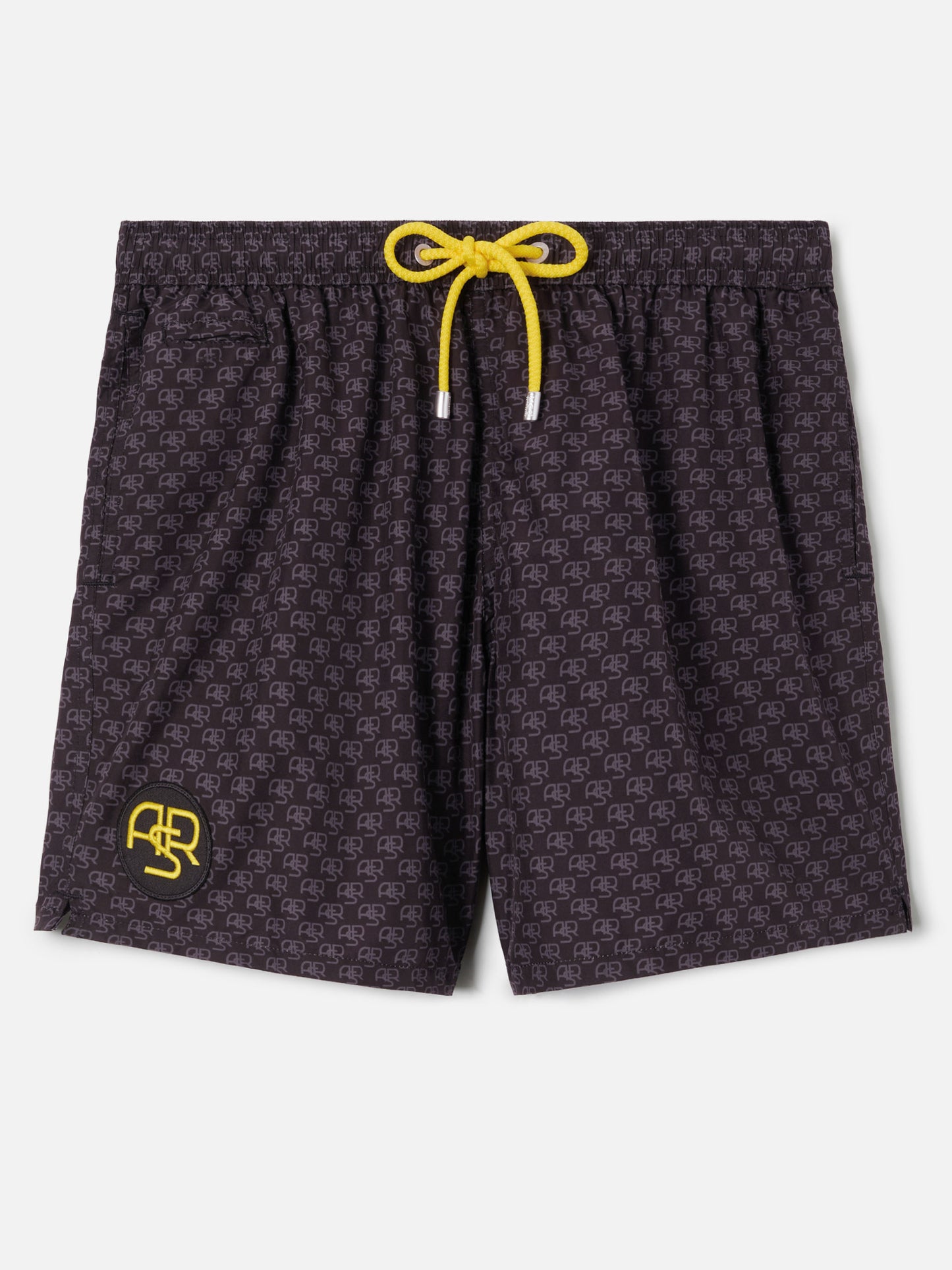 Lightweight fabric swim-shorts Lighting with Roma print | AS ROMA SPECIAL EDITION