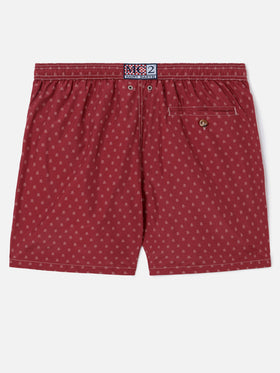 Red Lighting Micro swim shorts with AS Roma print | Special Edition