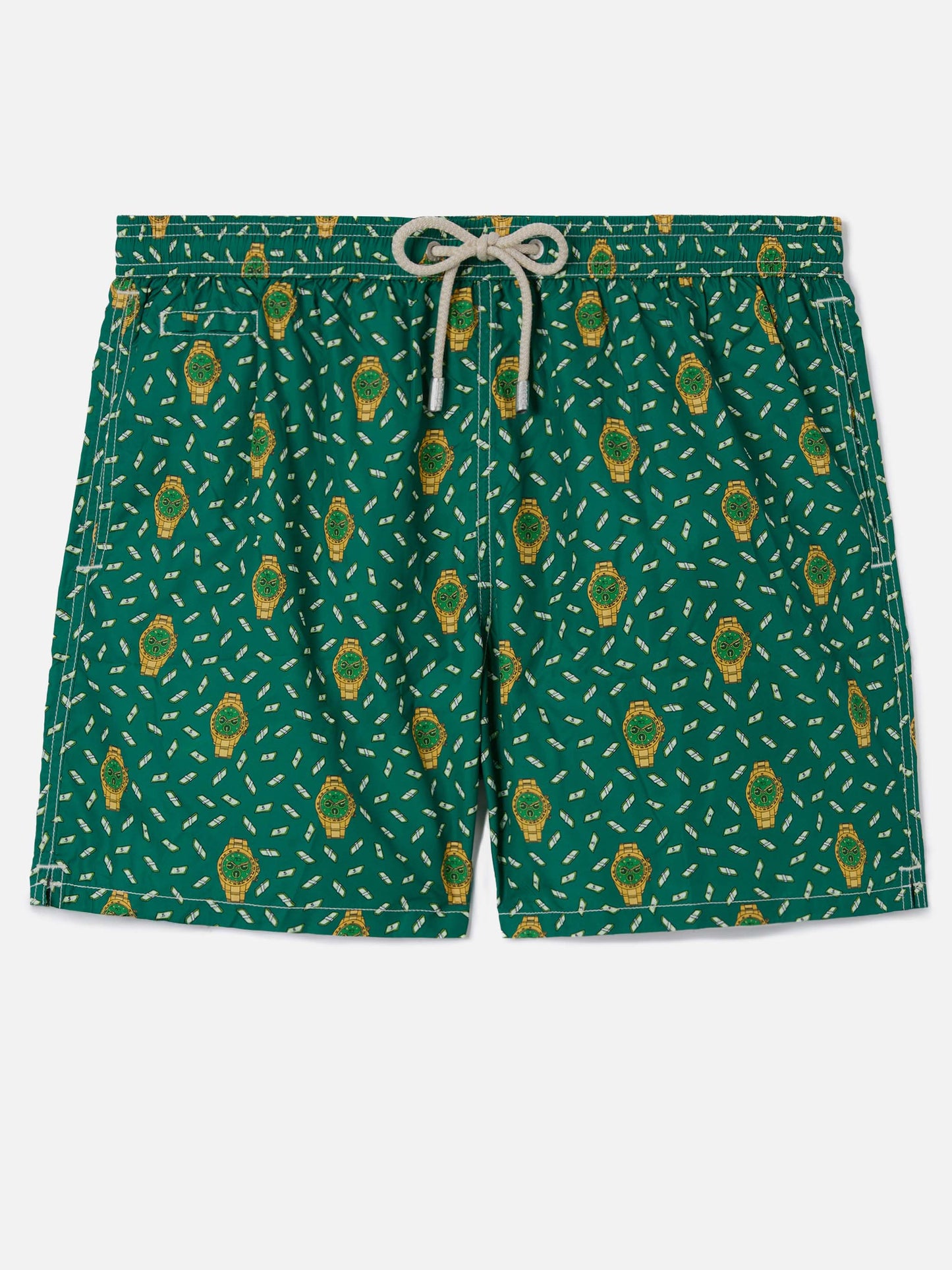 Maillot de bain short Micro Green Lighting avec imprimé all-over rich mayer 