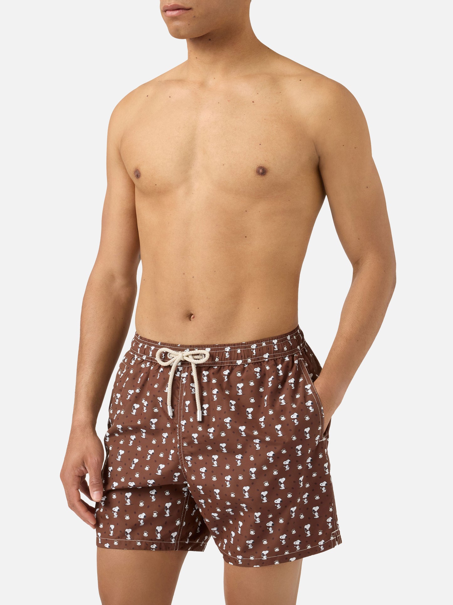 Bañador micro Brown Lighting con estampado de Snoopy | Special Edition 