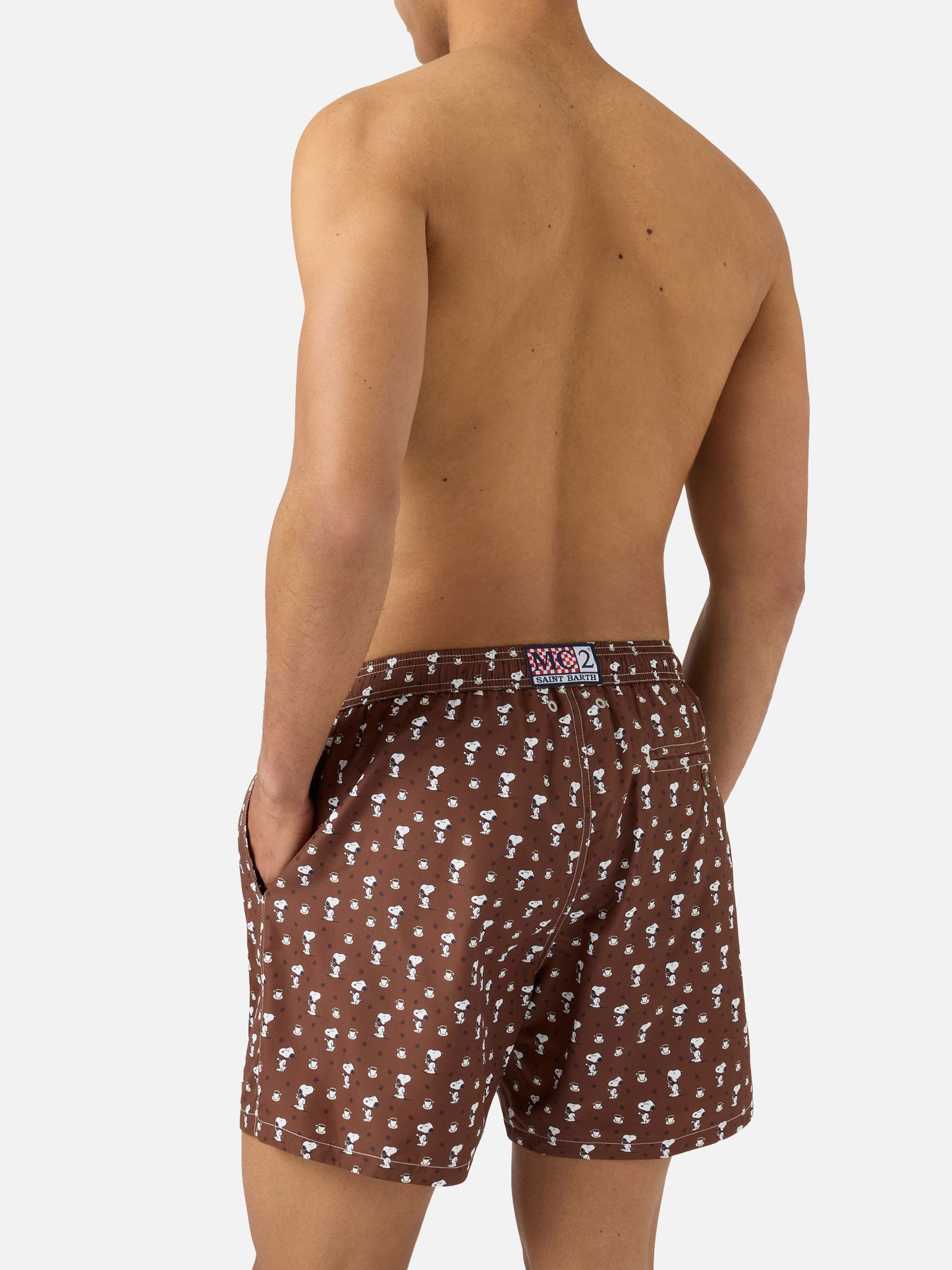 Bañador micro Brown Lighting con estampado de Snoopy | Special Edition 