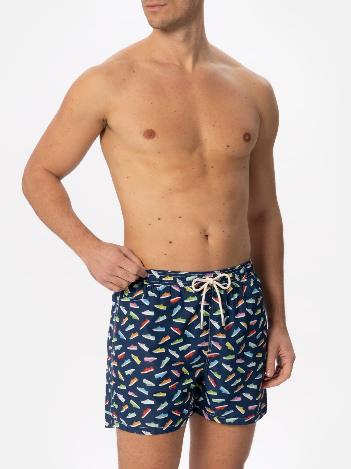 Light fabric man swim shorts Superga print | SUPERGA® SPECIAL EDITION - MC2 Saint Barth