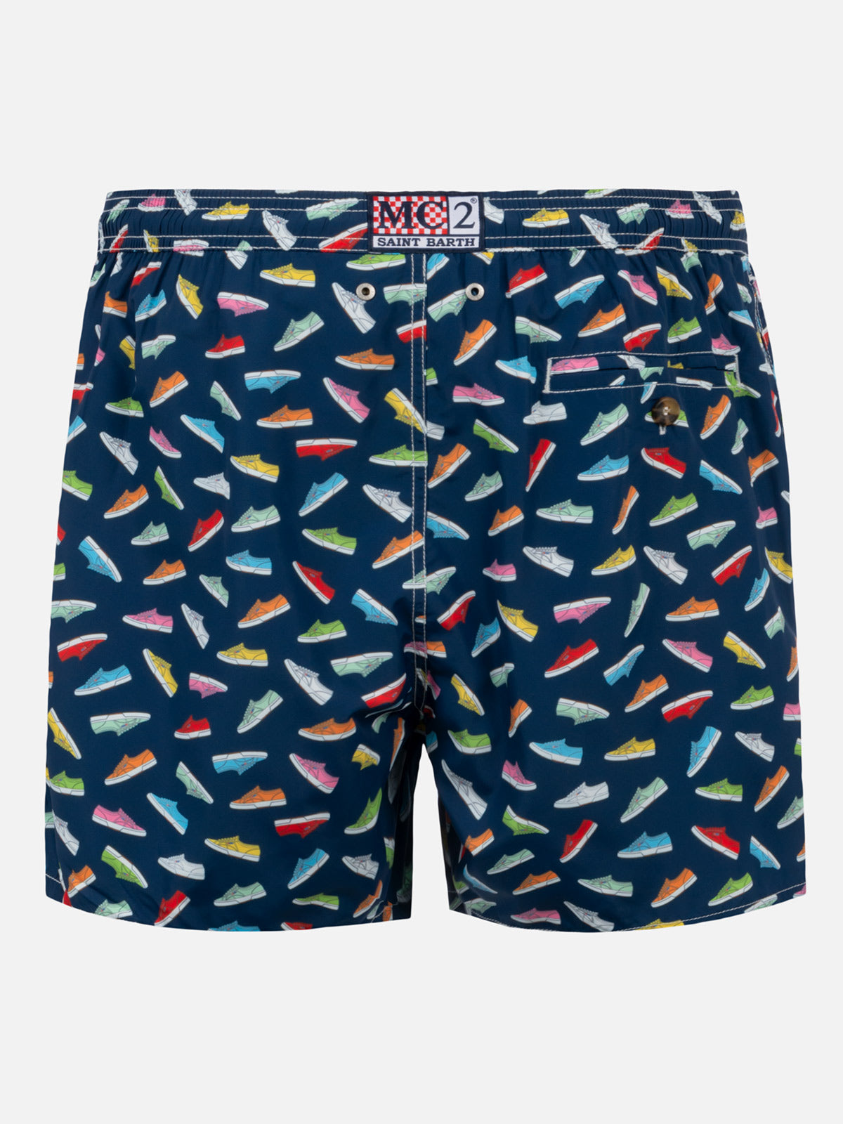 Light fabric man swim shorts Superga print | SUPERGA® SPECIAL EDITION - MC2 Saint Barth