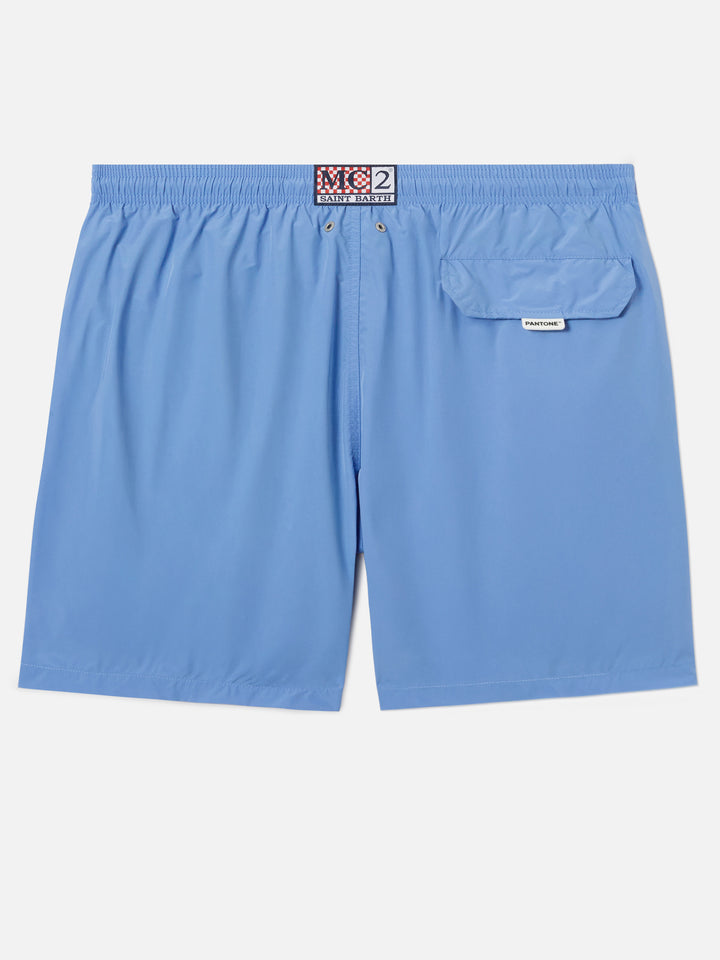 Lighting Pantone swim shorts in light blue | Special Edition