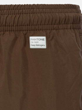 Lightweight fabric brown swim shorts Lighting Pantone | PANTONE® SPECIAL EDITION - MC2 Saint Barth