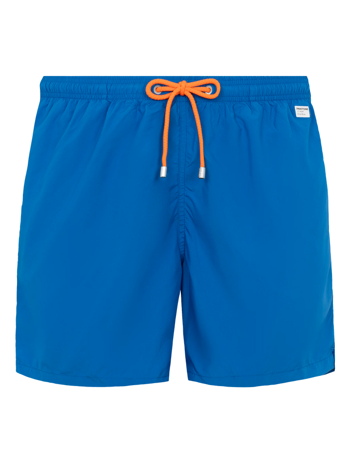 Lightweight fabric bluette swim shorts Lighting Pantone | PANTONE® SPECIAL EDITION - MC2 Saint Barth