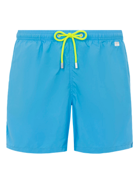Lightweight fabric aqua blue swim shorts Lighting Pantone | PANTONE® SPECIAL EDITION - MC2 Saint Barth