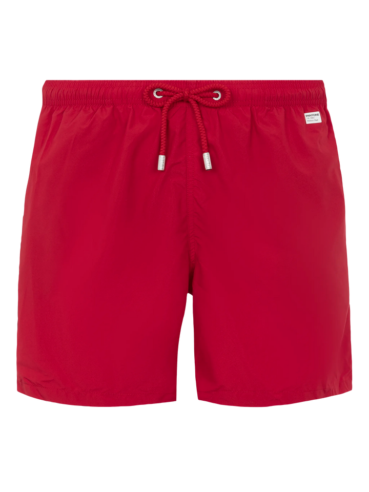 Lightweight fabric red swim shorts Lighting Pantone | PANTONE® SPECIAL EDITION - MC2 Saint Barth