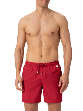 Lightweight fabric red swim shorts Lighting Pantone | PANTONE® SPECIAL EDITION - MC2 Saint Barth