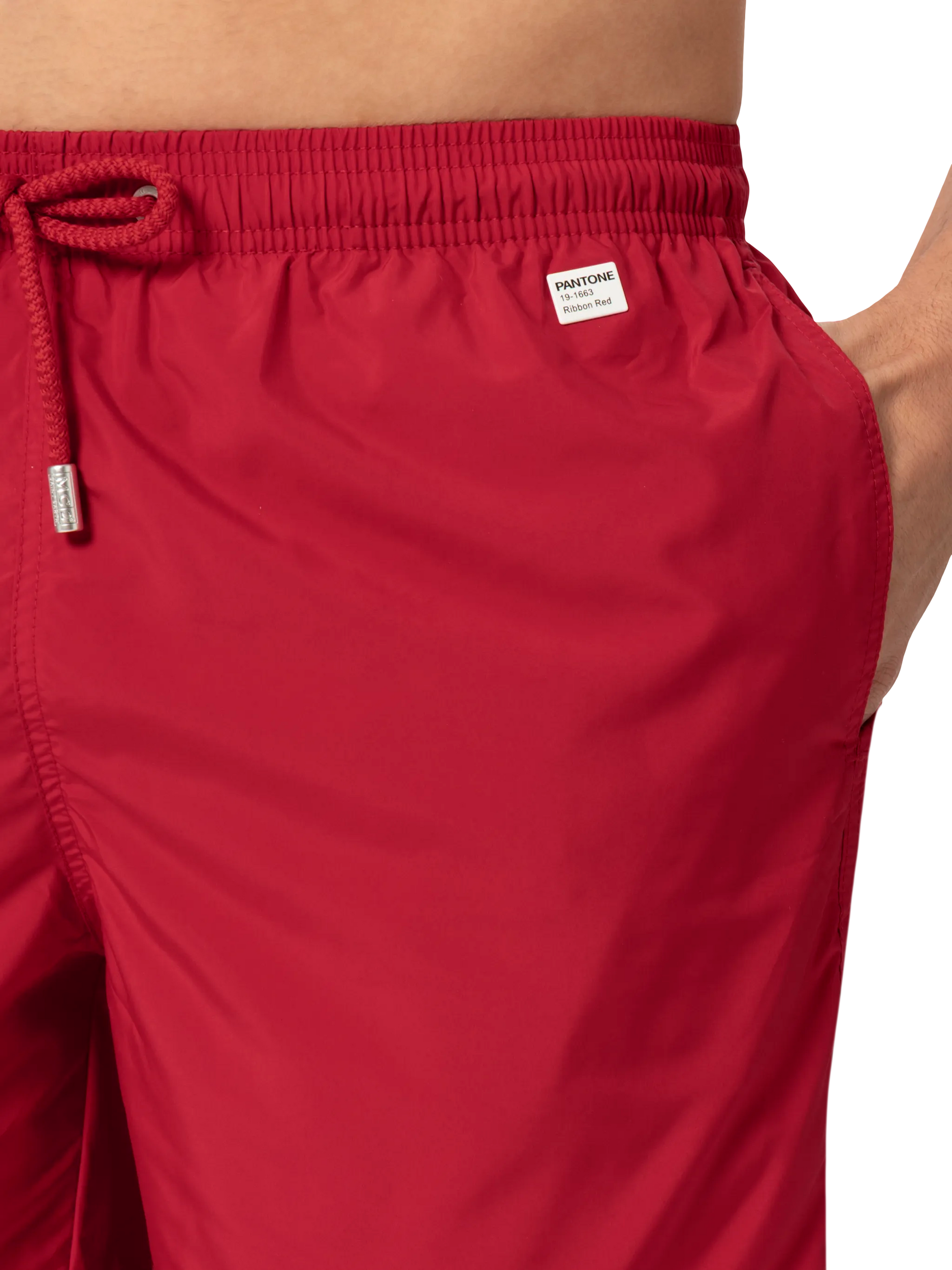 Lightweight fabric red swim shorts Lighting Pantone | PANTONE® SPECIAL EDITION - MC2 Saint Barth