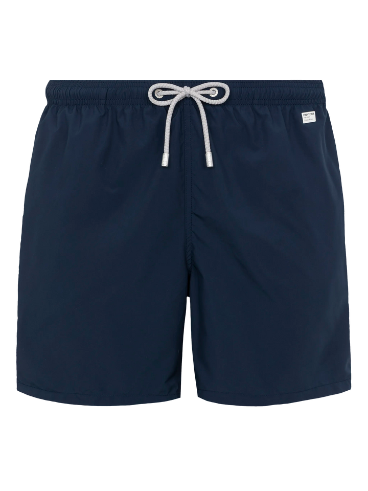 Lightweight fabric navy blue swim shorts Lighting Pantone | PANTONE® SPECIAL EDITION - MC2 Saint Barth