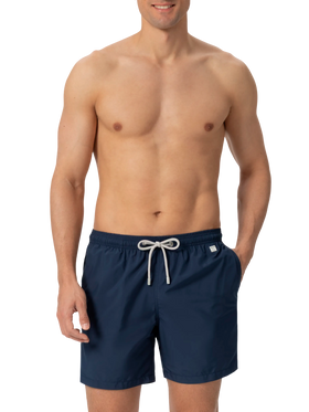 Lightweight fabric navy blue swim shorts Lighting Pantone | PANTONE® SPECIAL EDITION - MC2 Saint Barth