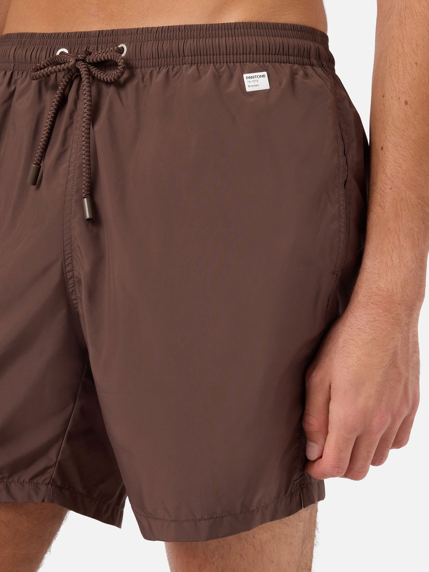 Lighting Pantone swim shorts in dark brown | PANTONE SPECIAL EDITION