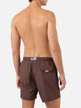 Lighting Pantone swim shorts in dark brown | PANTONE SPECIAL EDITION