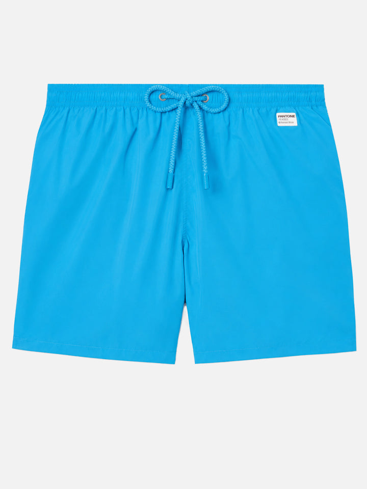 Lighting Pantone swim shorts in sky blue | Special Edition