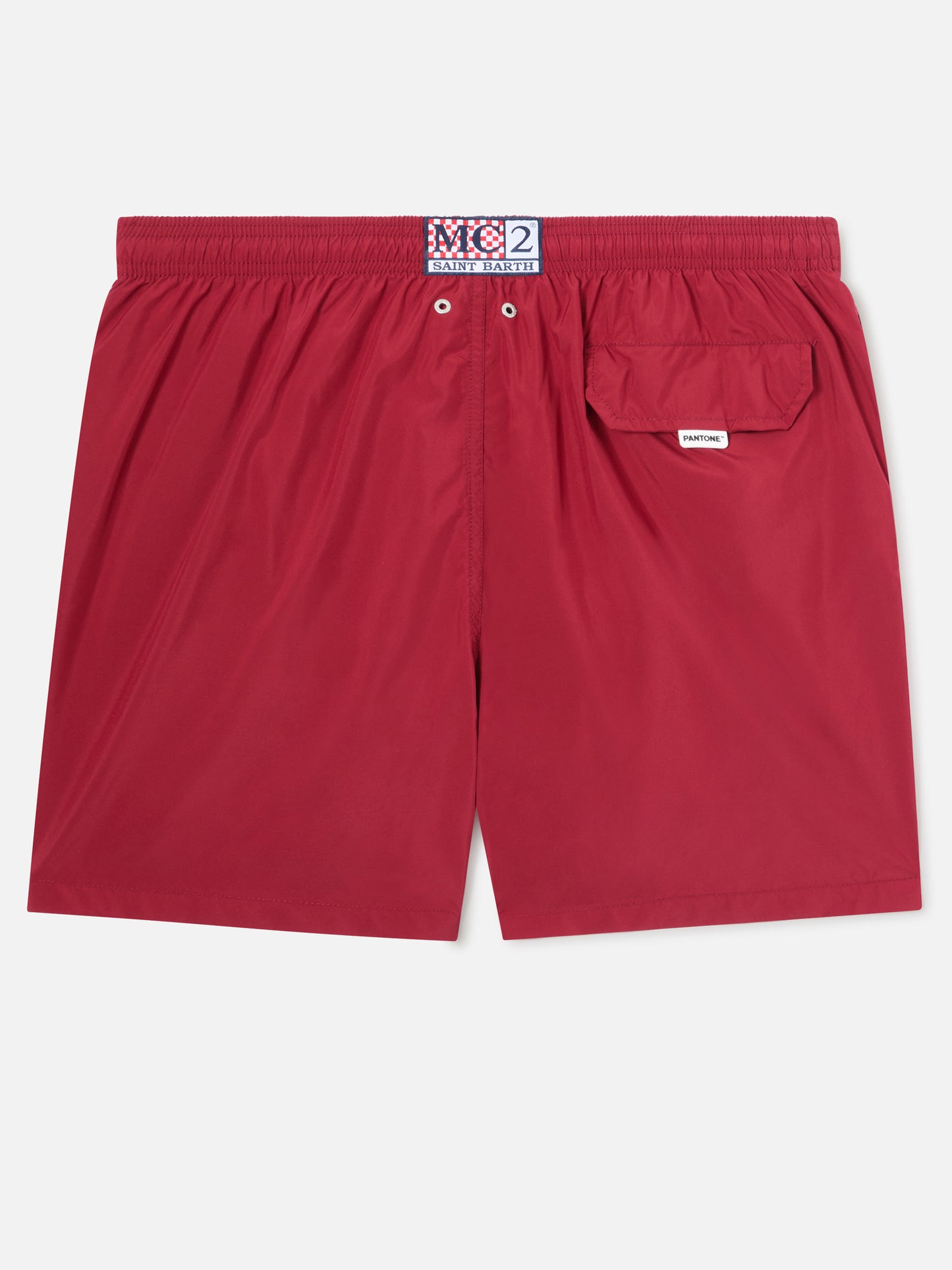 Lighting Pantone Badeshorts in Burgunderrot | PANTONE SPECIAL EDITION 