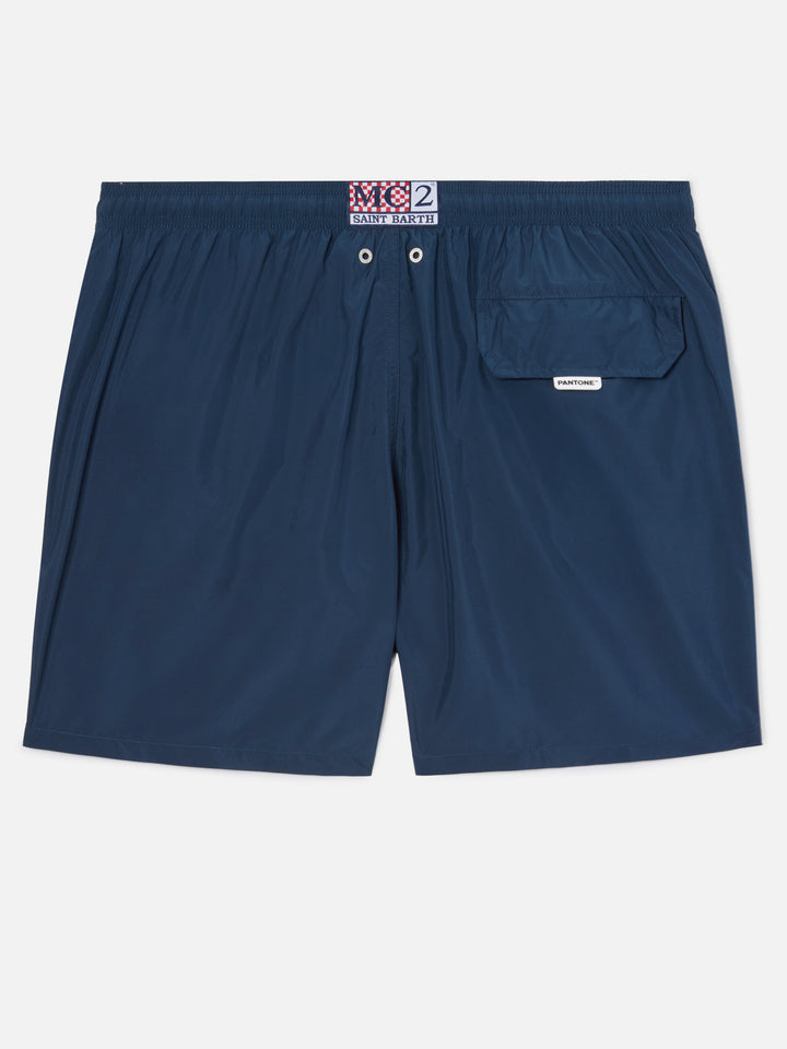 Lighting Pantone swim shorts in dark blue | Special Edition