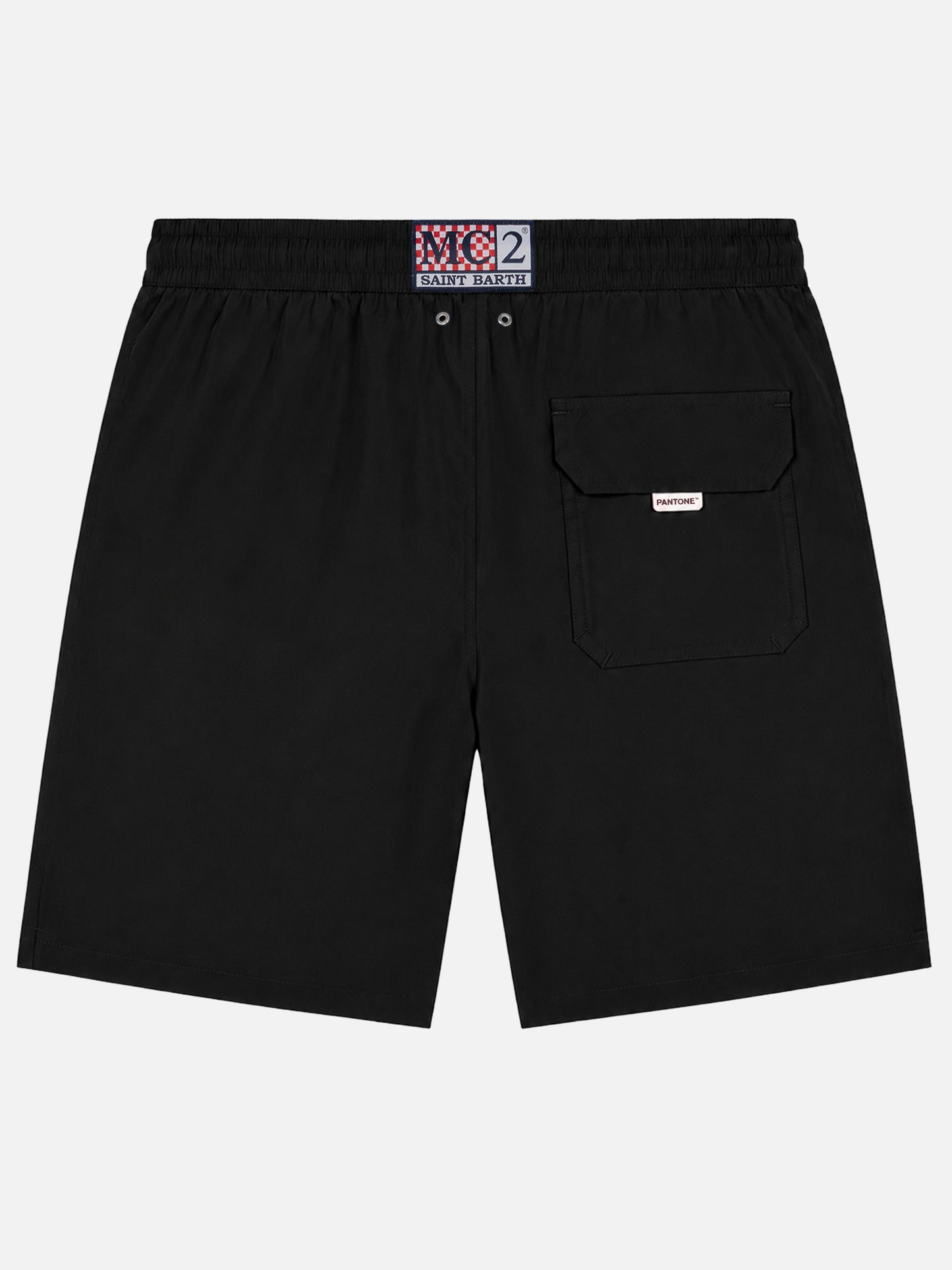 Short de bain noir effet lumineux long pantone | Édition spéciale 