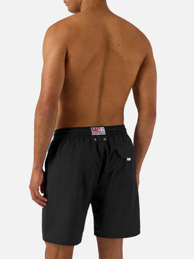 Short de bain noir effet lumineux long pantone | Édition spéciale 
