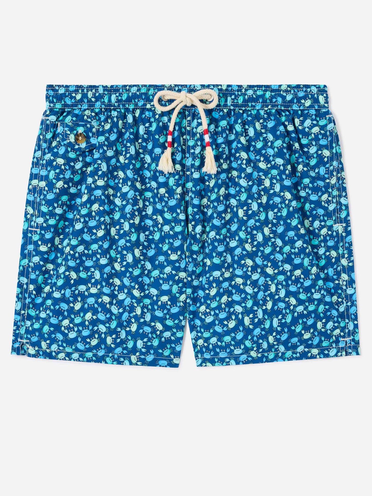 Short de bain à imprimé crabes Lighting 