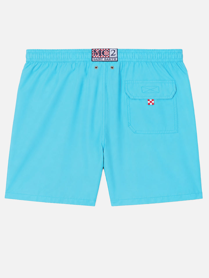Bañador de hombre con estampado termorreactivo – estampado de margaritas 
