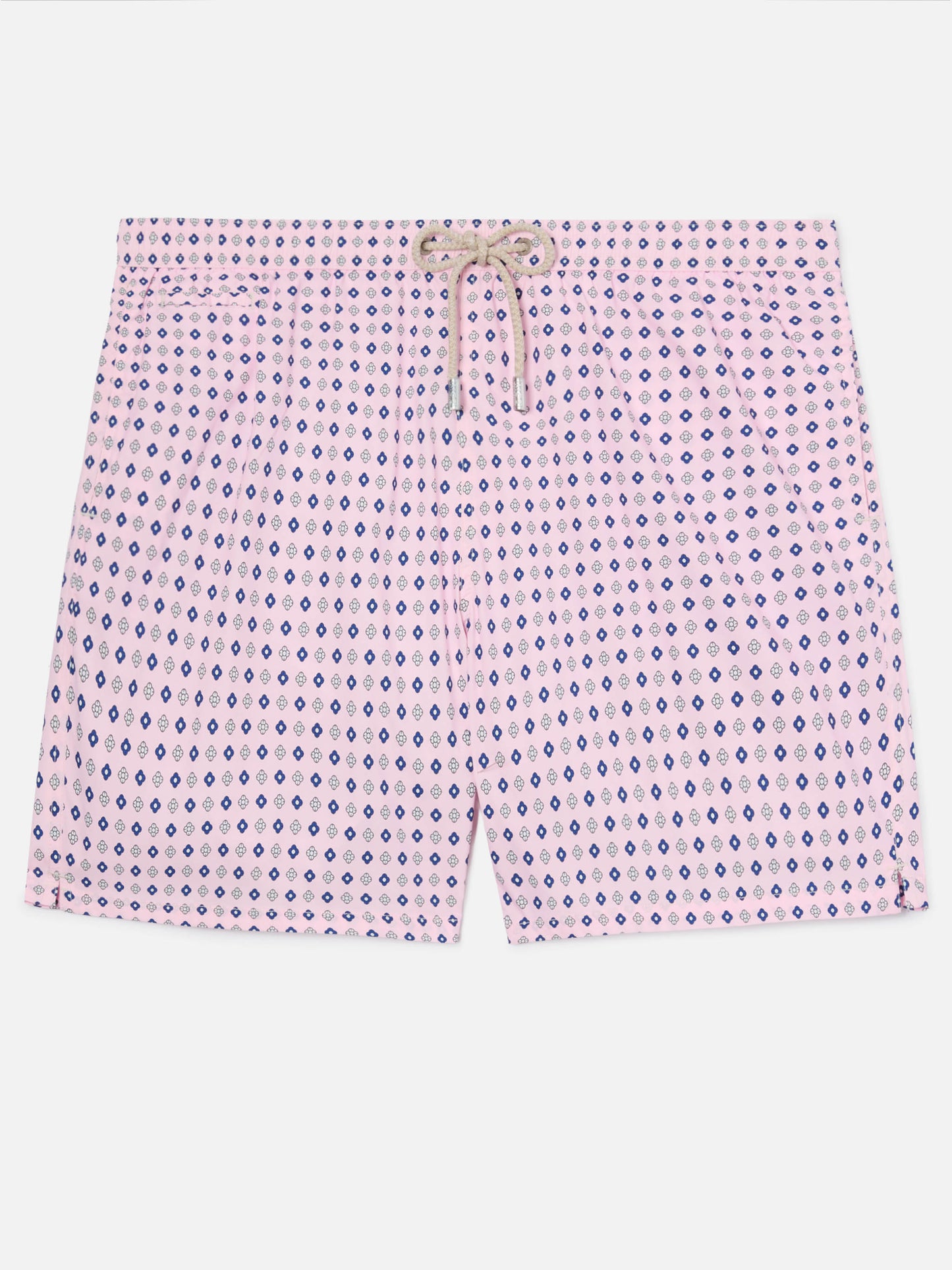 Bañador corto Micro Pink Lighting con estampado geométrico integral 